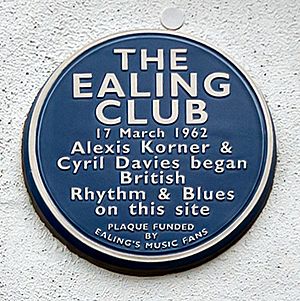 Ealing Club Blue Plaque