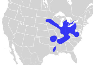 Etheostoma caeruleum distribution.svg