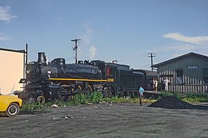 Ex-CPR 1286 at PC station, Marlboro, MD on August 14, 1969 (34182487770).jpg