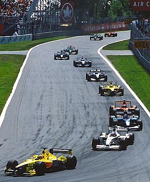 First lap 2001 Canada