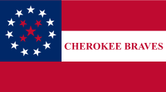 Flag of the Cherokee Braves