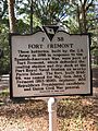 Fort Fremont Plaque