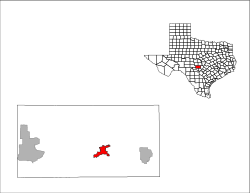 Gillespie County Fredericksburg.svg