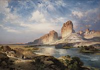 Green River, Wyoming by Thomas Moran