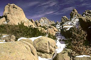 La Pedriza en invierno