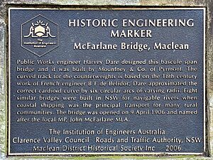 McFarlane Bridge, Maclean, New South Wales, Australia, 12