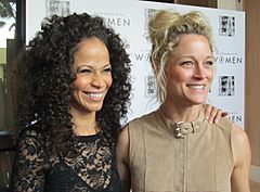 Sherri Saum and Teri Polo