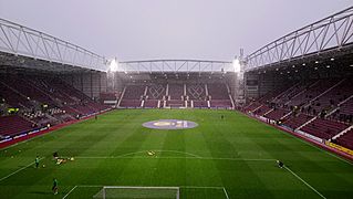 Tynecastle Park, January 2018