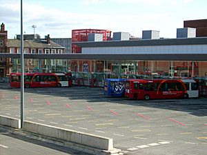 Warrington Bus Interchange exterior