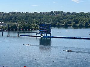 Épreuve Aviron Jeux Olympiques 2024 Stade Nautique Vaires Marne - Vaires-sur-Marne (FR77) - 2024-07-28 - 88