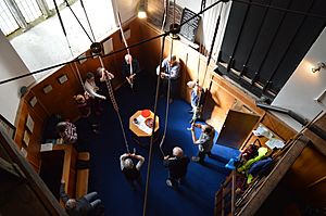 Bell ringing at Crosthwaite, Keswick