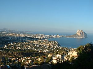 Calpe vista general