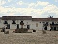 Fuente en la plaza de Villa de Leyva