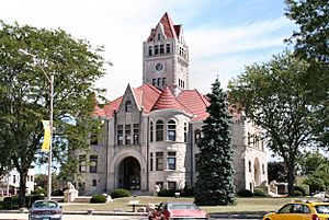 Fulton County courthouse in Rochester