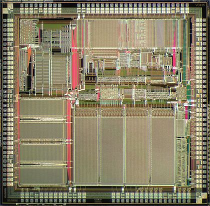 GPS ARM610 die