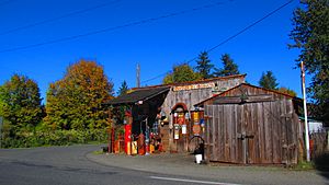 Busek Auto Museum, downtown Galvin, Washington