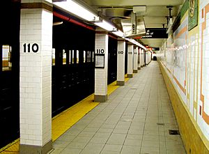 IRT 7Ave 110St platform