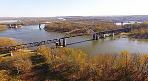 Illinois River near LaSalle Illinois