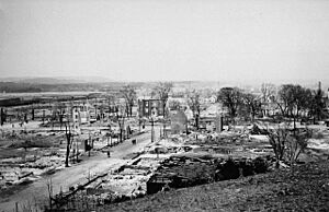 Lebreton Flats after 1900 fire