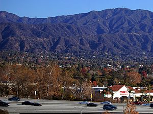 Monrovia CA San Gabriel Mountains i210