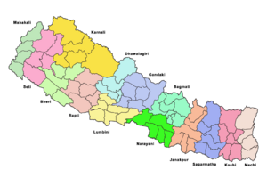 Nepal zones