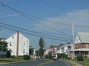 Noble Avenue in Shoemakersville