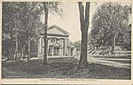 PostcardWoodburyCTTownHall1907