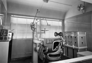 Queensland State Archives 2736 Tiny Tots Surgery in the New Rail Dental Clinic 1945