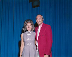 Ron Evans and his wife Jan in 1972