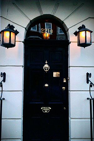 Sherlock Holmes Museum door