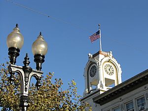 Spurgeon Building Clock Tower 01