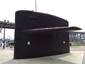 USS Boston Sub Sail