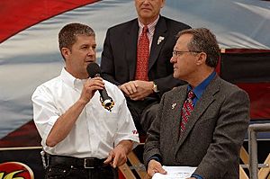 Ward Burton at American Heroes Memorial Day Lowe's Motor Speedway May 8 2007