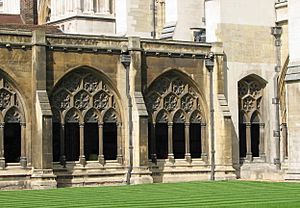 Westminster Abbey cloister