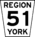 York Regional Road 51.svg