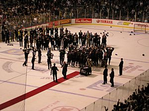 2007 Memorial Cup celebration