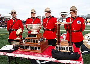 CIS Championship trophies