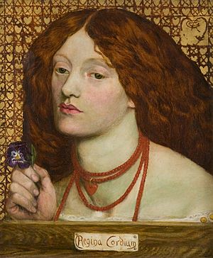 Dante Gabriel Rossetti - Regina Cordium (1860)