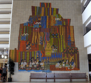 Disney's Contemporary Resort Mary Blair Mural