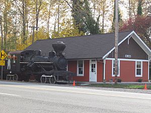 Elbe, Washington train station