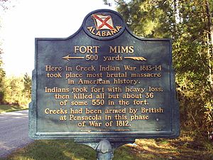 Ft. Mims sign