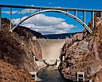 Hoover Dam and Bypass Bridge (8517107398).jpg