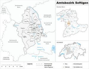 Location of Seftigen District