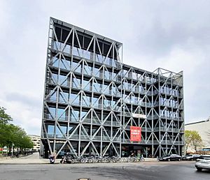 Kreuzberg Friedrichstraße TAZ-Gebäude Front