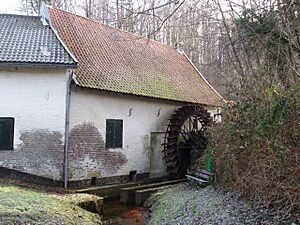 Watermill at Strijthagen castle