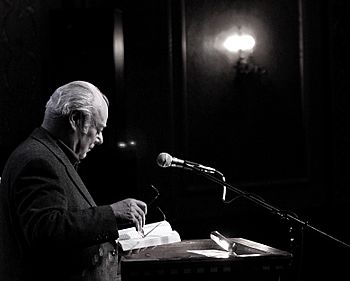 MacLeod reads from his work