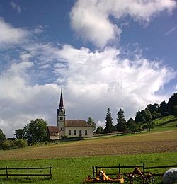 Merishausen SH Kirche 2010-08-15