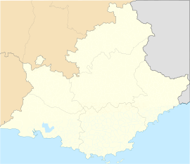 La Garde is located in Provence-Alpes-Côte d'Azur
