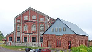 Quincy Mining Company Historic District 2009 - No 2 Hoist House