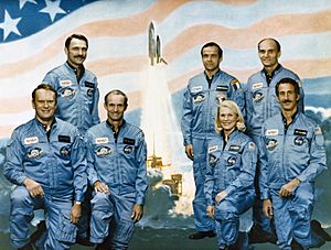 STS-51-D crew